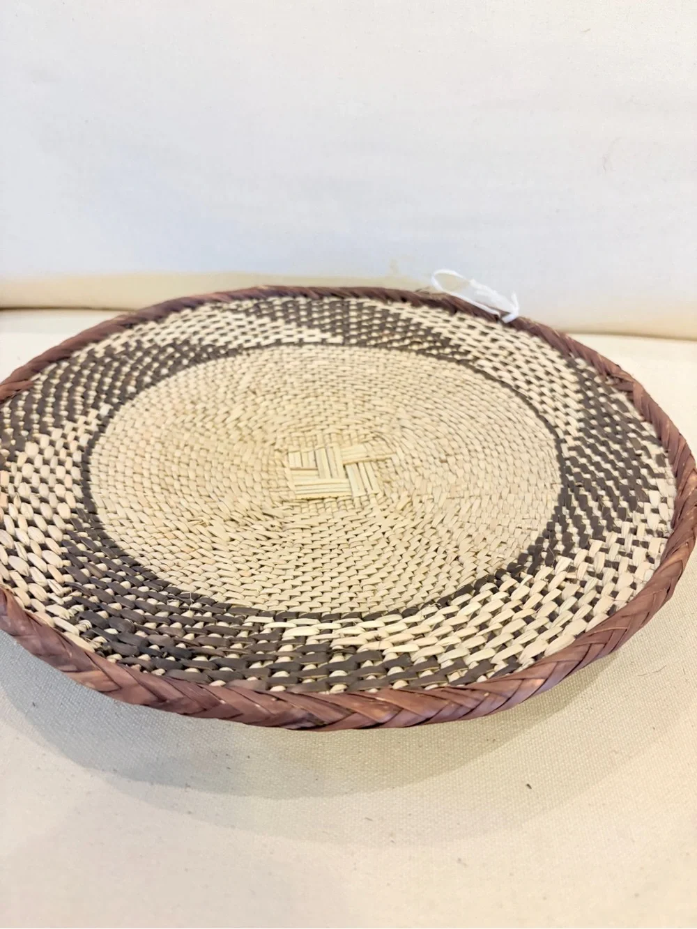 NEW Africa Woven Basket. Made by the Binga people of Zambia/Zimbabwe